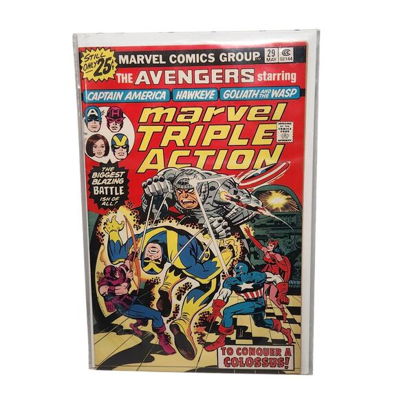 Marvel Triple Action #29 Vintage 1976 Marvel Comics .25 Cent Issue VF - Picture 1 of 4